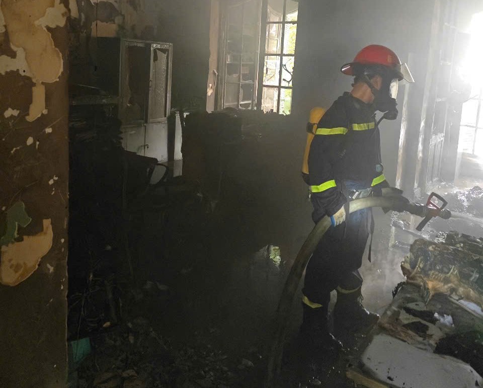 Thông tin về vụ cháy số 1 đường Đinh Tiên Hoàng, quận Hồng Bàng